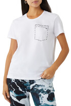 Logo Print Pocket T-Shirt